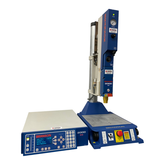 Branson ultrasonic welder manual new arrivals