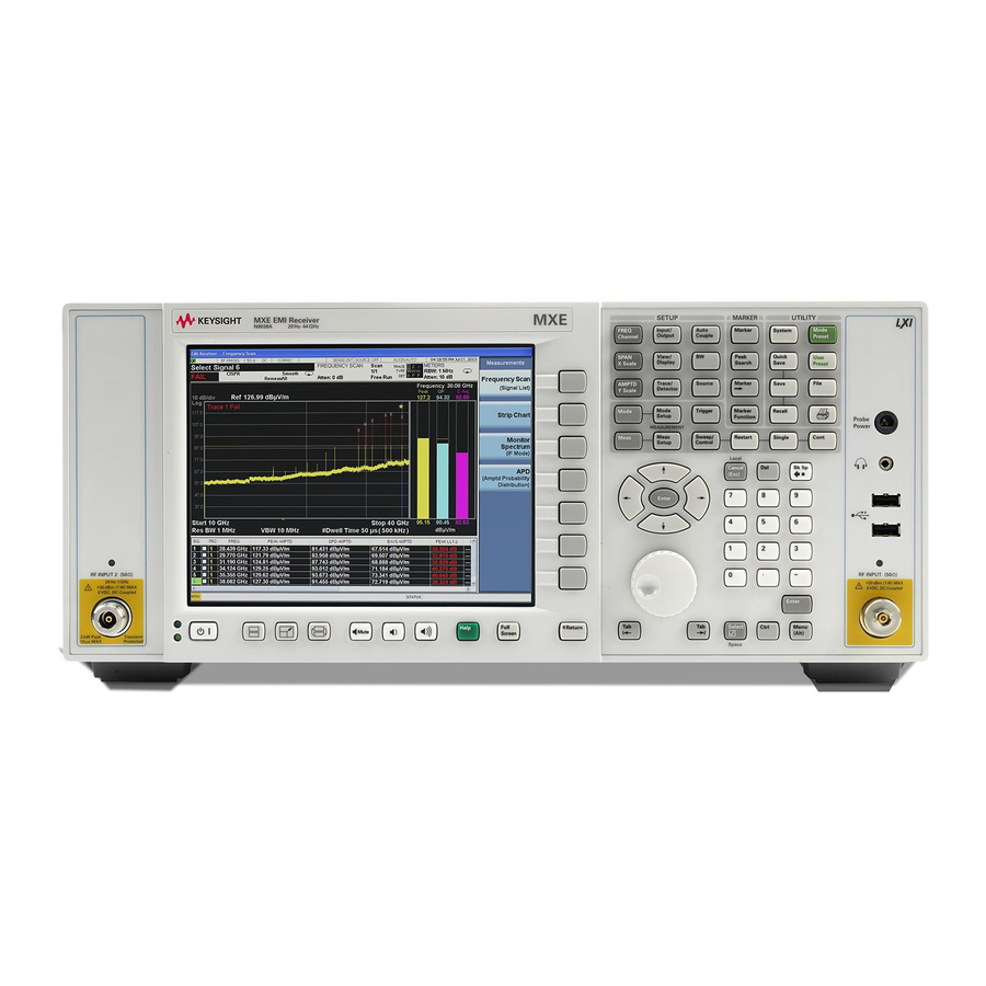 KEYSIGHT N9038A SERVICE MANUAL Pdf Download ManualsLib