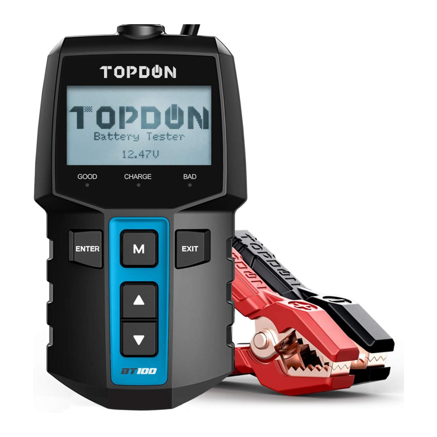 Topdon BT100 User Manual