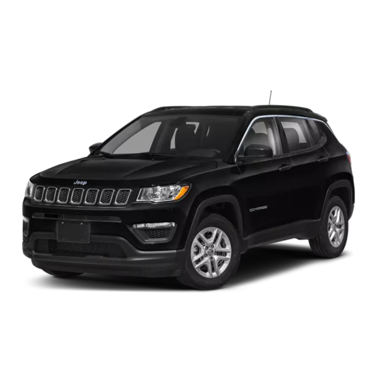 Informations sur le groupe d'instruments du Jeep Compass 2021 - Guide de  l'utilisateur automatique