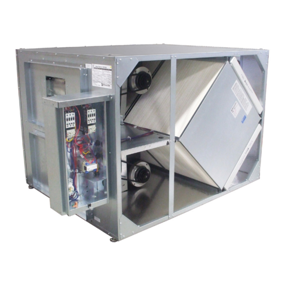 RENEWAIRE HE ERV SERIES INSTALLATION, OPERATION AND MAINTENANCE MANUAL ...