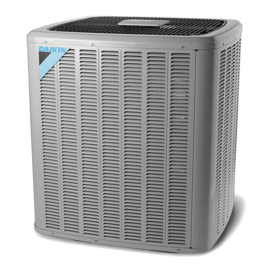 DAIKIN COMFORTNET DX16TC SERIES SERVICE INSTRUCTIONS MANUAL Pdf ...