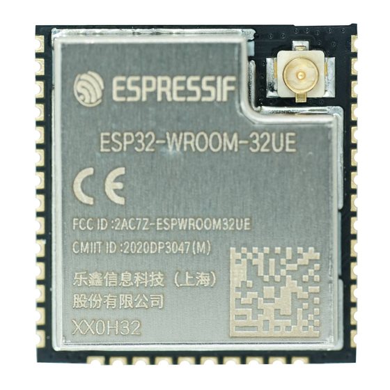 Espressif Systems ESP32-WROOM-32UE User Manual