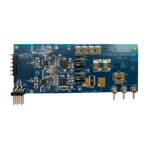 Gan Systems GS-EVB-HB-66508B-RN Manuals