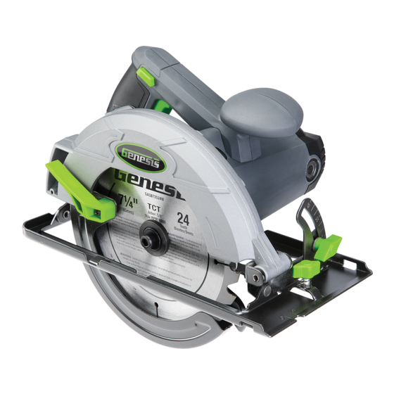 Genesis GCS100 Operator's Manual