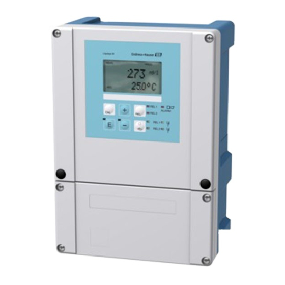Endress+Hauser Mycom S CLM 153 Operating Instructions Manual