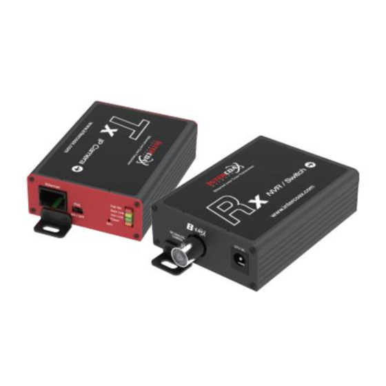 Intercoax EUP-2601R Installation Manual