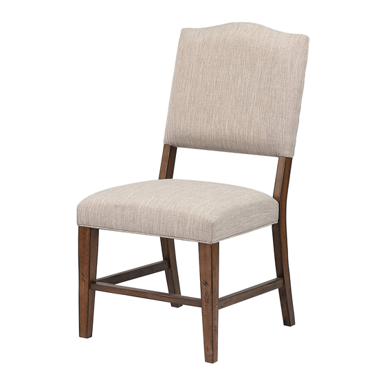 Sunset Furniture DLU-BR-C85-AM-RTA Assembly Instruction