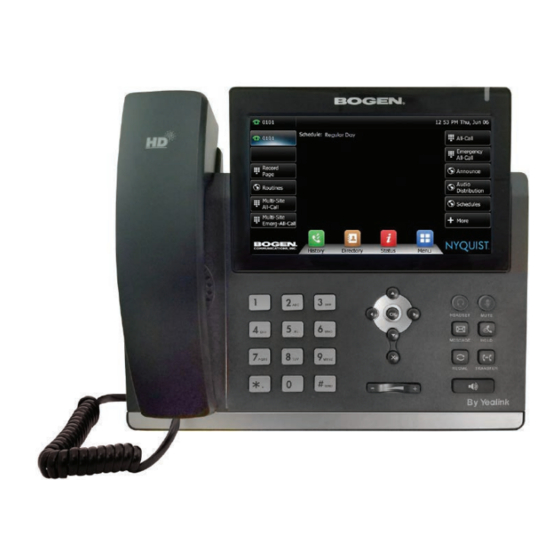 Bogen Nyquist NQ-T1100 User Manual
