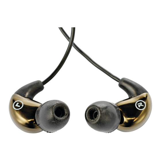 Shure SE530 User Manual