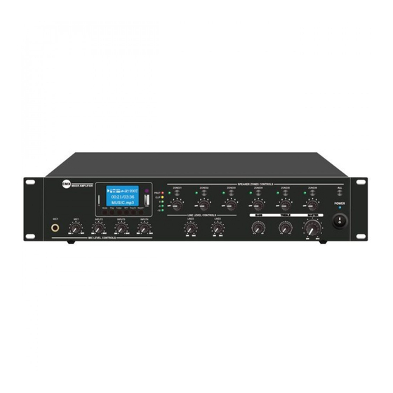 CMX DA-500MT Installation And Operation Manual