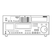 Panasonic AJ-SPD850E Operating Instructions Manual