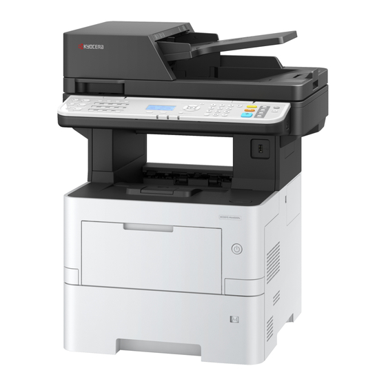 Kyocera ECOSYS MA4500fx Operation Manual