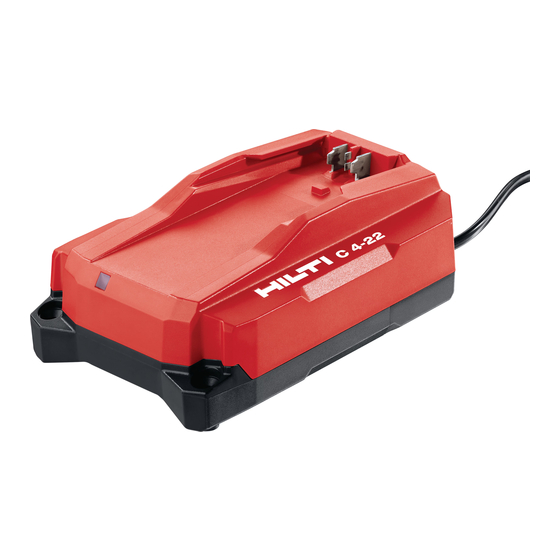Hilti NURON C 4-22 Original Operating Instructions