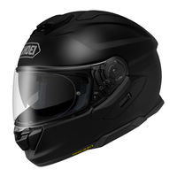 Shoei GT-Air 3 Instructions For Use Manual