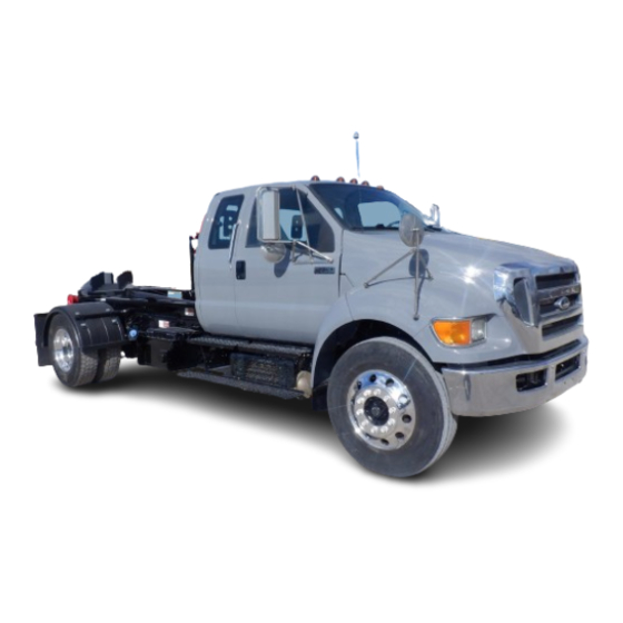 Ford F-650 2015 Owner's Manual