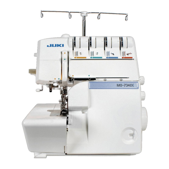 JUKI MO-734DE Instruction Manual