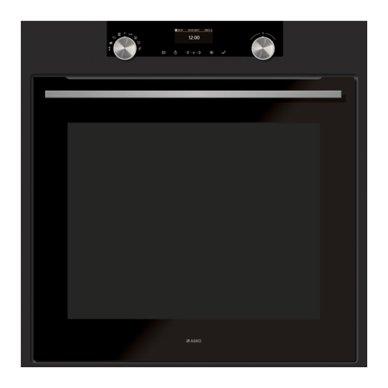 Asko OP8664A Instructions For Use Manual