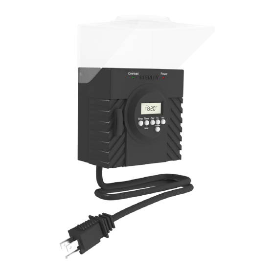 STANLEY TIMERMAX OUTDOOR PRO QUICK START MANUAL Pdf Download ManualsLib