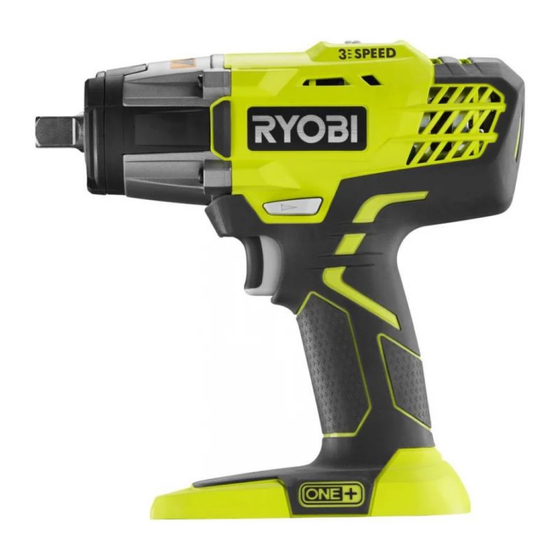 RYOBI R18IW3 ORIGINAL INSTRUCTIONS MANUAL Pdf Download ManualsLib
