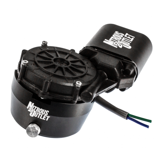 NITROUS OUTLET 0066000 INSTALLATION INSTRUCTIONS Pdf Download ManualsLib