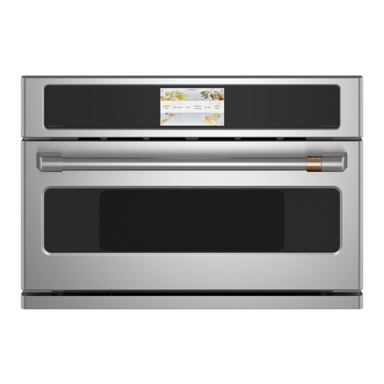 ge cafe double wall oven manual