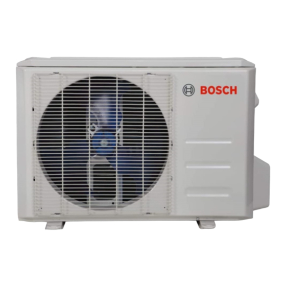 BOSCH CLIMATE 5000 SERIES INSTALLATION MANUAL Pdf Download