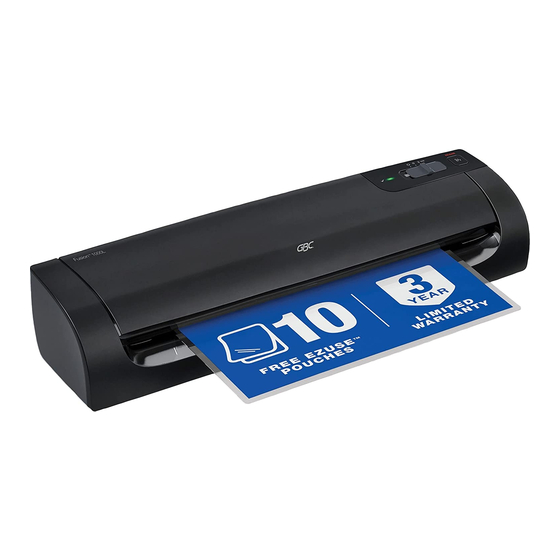 GBC FUSION 1000L INSTRUCTION MANUAL Pdf Download ManualsLib