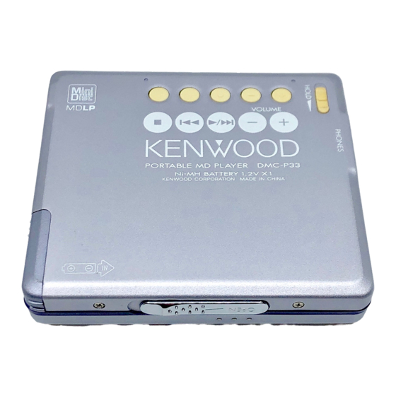 KENWOOD DMC-P33 OPERATION MANUAL Pdf Download | ManualsLib