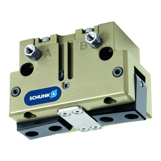 SCHUNK PWG-plus Series Manuals