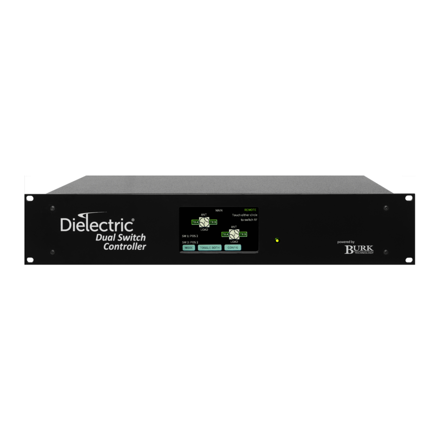 Dielectric Dual Switch Manual
