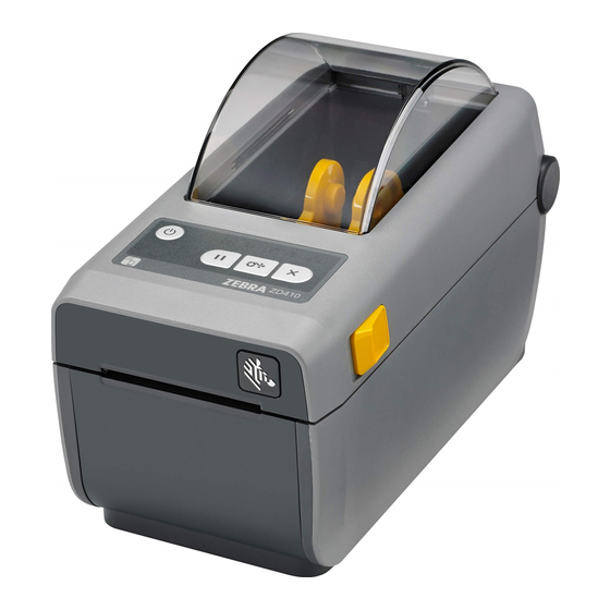 U-Line ZEBRA ZD410 Manual