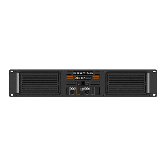 RAM XTR Series Operation Manual