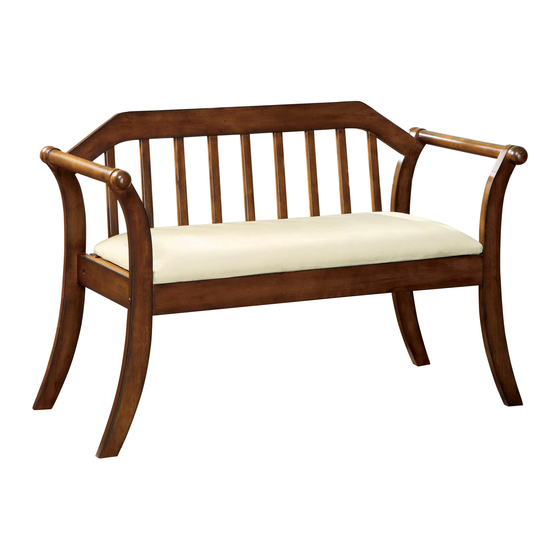 Furniture of America CM-BN6681 Assembly Instructions