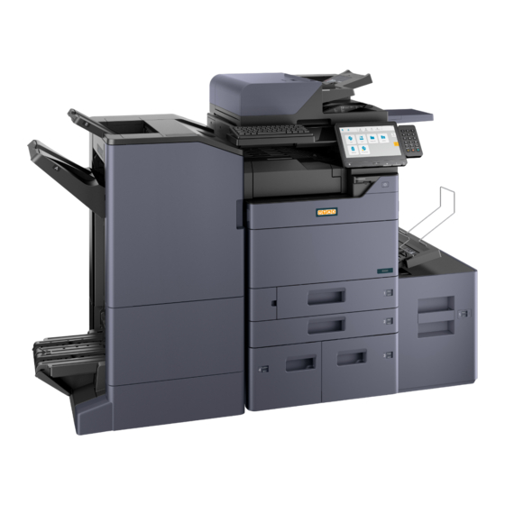Utax 5058i Quick Manual