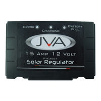 JVA SRS12-15 SOLAR User Manual