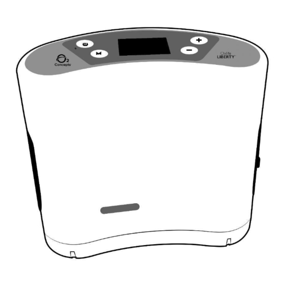 O2 Concepts OXLIFE LIBERTY User Manual