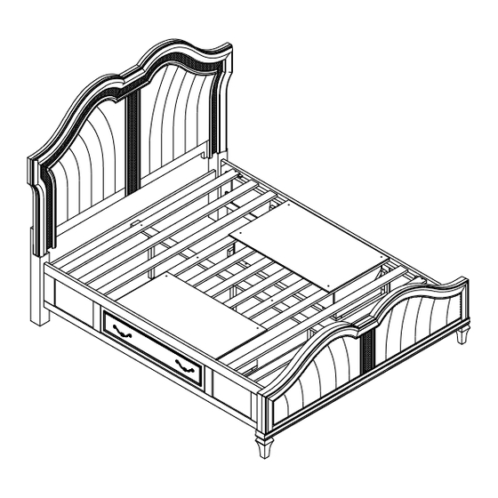 Coaster Evangeline 223390Q Assembly Instructions Manual
