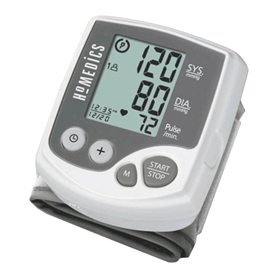 Homedics CareOne AHBPW-060 Manual