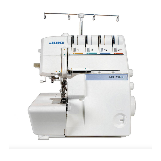 JUKI MO-734DE Instruction Manual