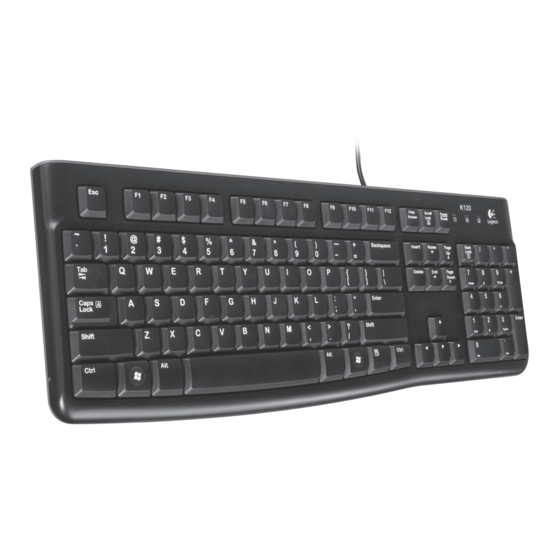 Logitech K120 Getting Started Manual
