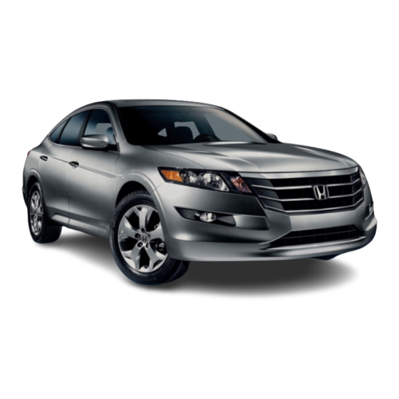 Honda 2011 Accord Crostour Technology Reference Manual