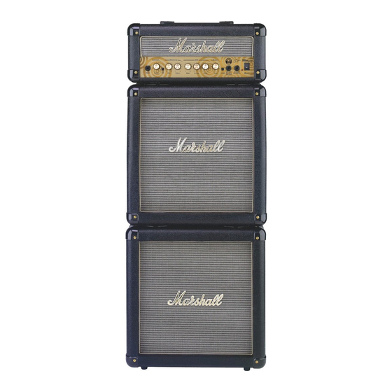 Marshall Amplification MG SERIES Owner's Manual