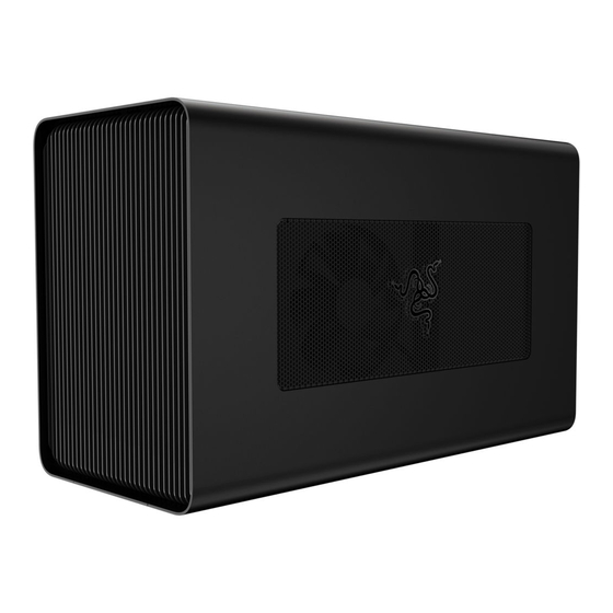 Thunderbolt Razer Core X Master Manual