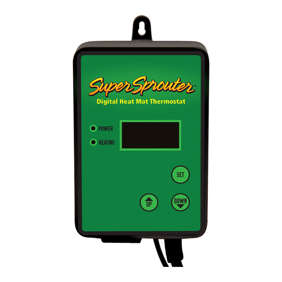 Super Sprouter 726700 Quick Start Manual
