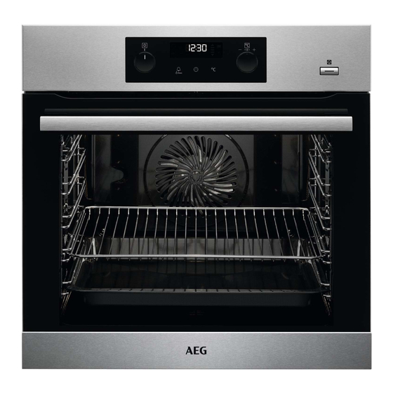 AEG AEG Built In Electric Single Oven added Steam Function BPS355020M #LF48541 