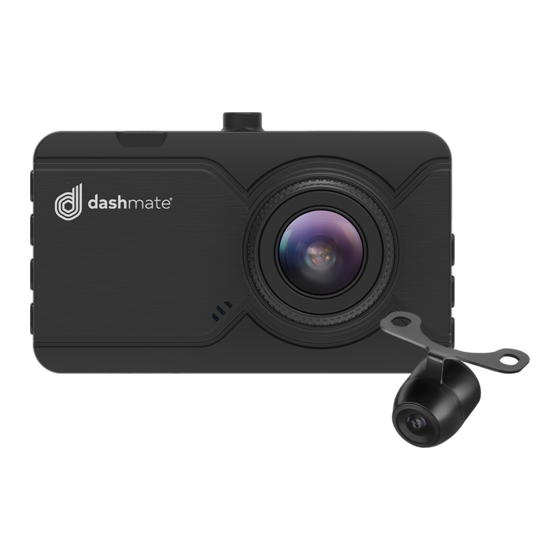 dashmate DSH-922 Full HD Dual Channel Discreet Dash Camera with inbuilt GPS  and WiFi User Manual