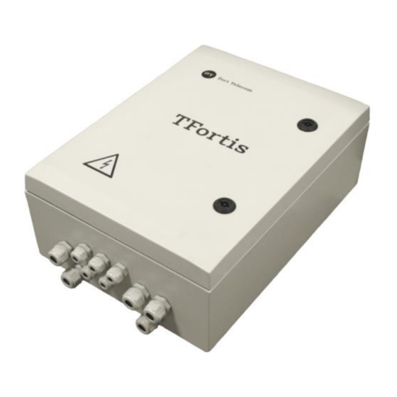 TFORTIS PSW-2G4F-BOX OPERATING MANUAL Pdf Download | ManualsLib