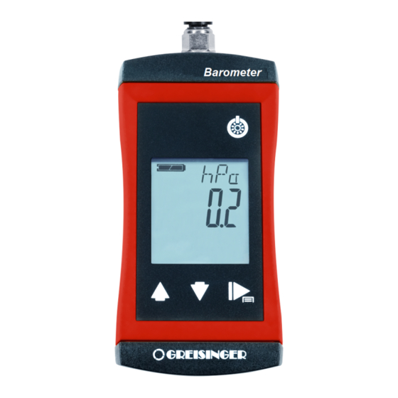 AIR DB2 DIGITAL BAROMETER