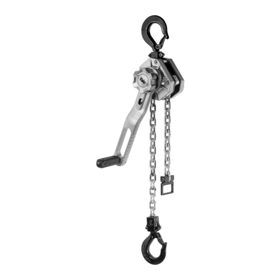 COLUMBUS MCKINNON YALEERGO 360 UT TRANSLATED OPERATING INSTRUCTIONS Pdf